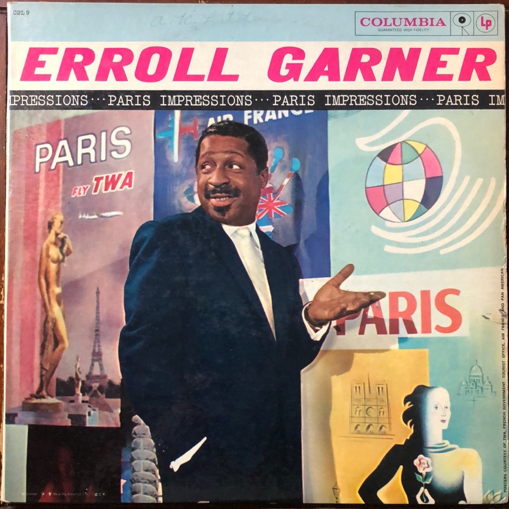 Errol Garner Paris Impressions Double Vinyl Lp Set '58